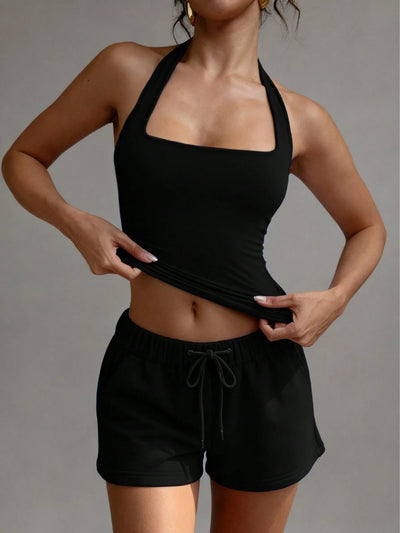 Minimalist Halter Tank Top