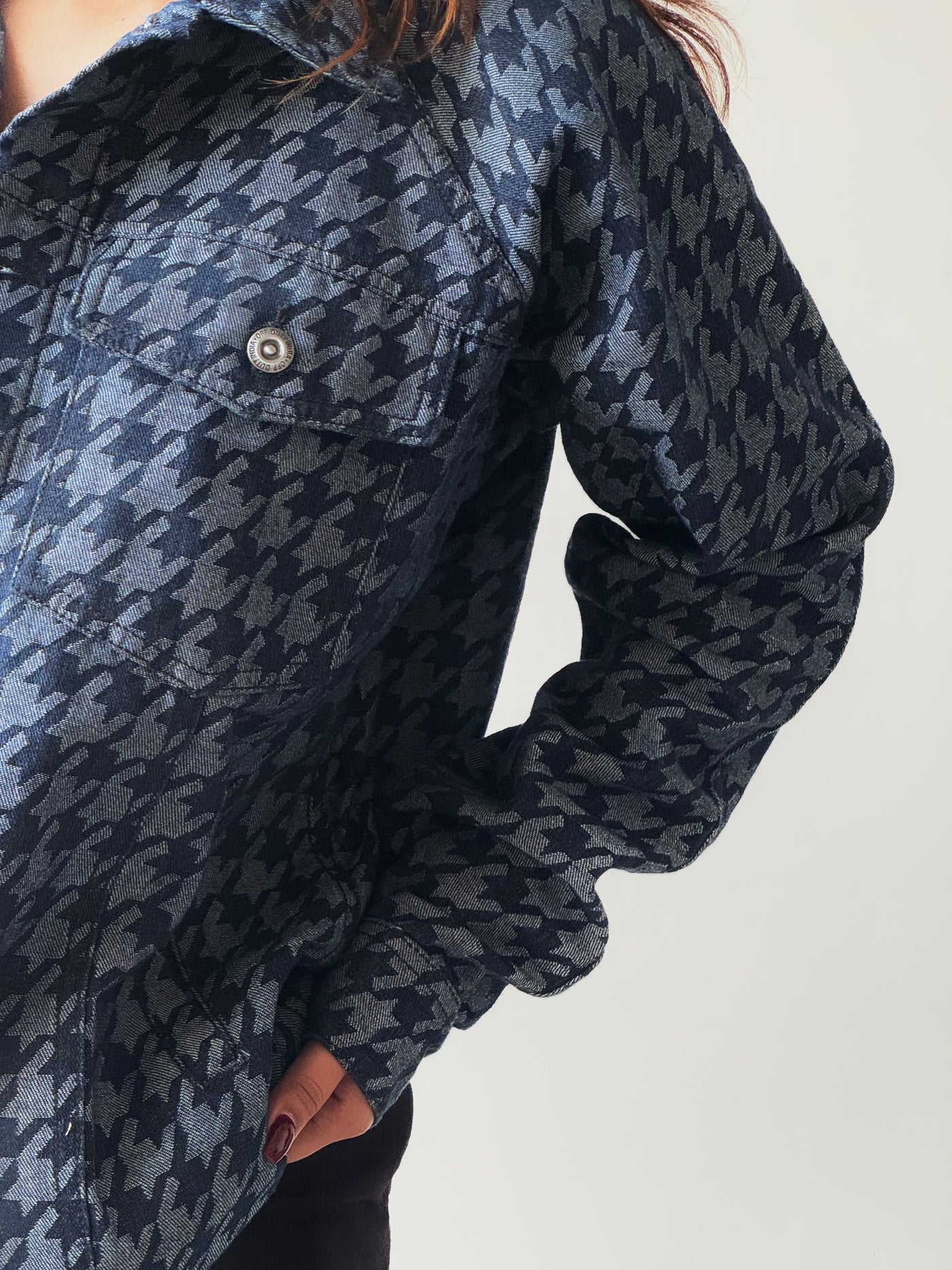 Classic Houndstooth Jacket