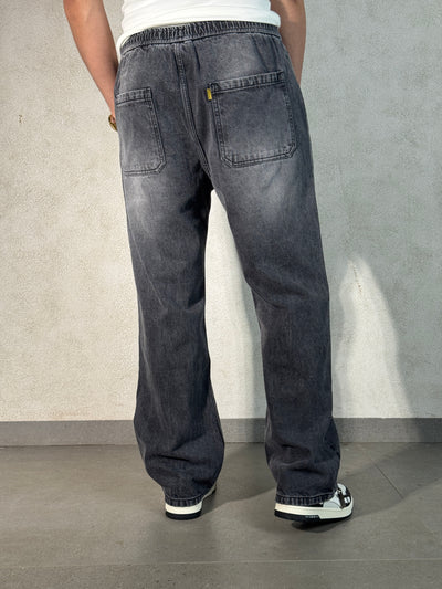 Flex Baggy Denim Joggers