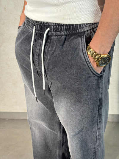 Flex Baggy Denim Joggers