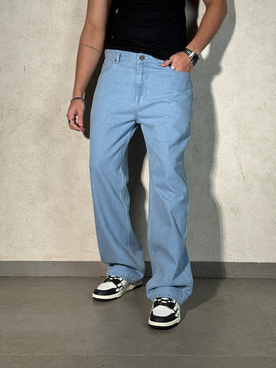 Slate Blue Baggy Fit Rigid jeans