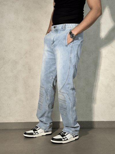 Urban Moto Straight Leg Jeans