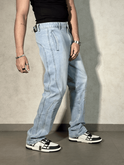 Urban Moto Straight Leg Jeans