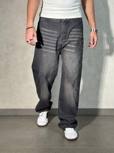 Vector Edge Pocket Straight Jeans