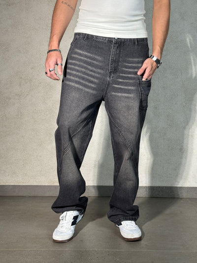 Vector Edge Pocket Straight Jeans