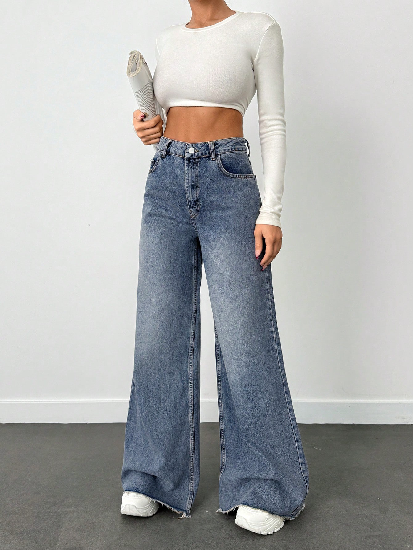So Extra Wide Leg Jeans