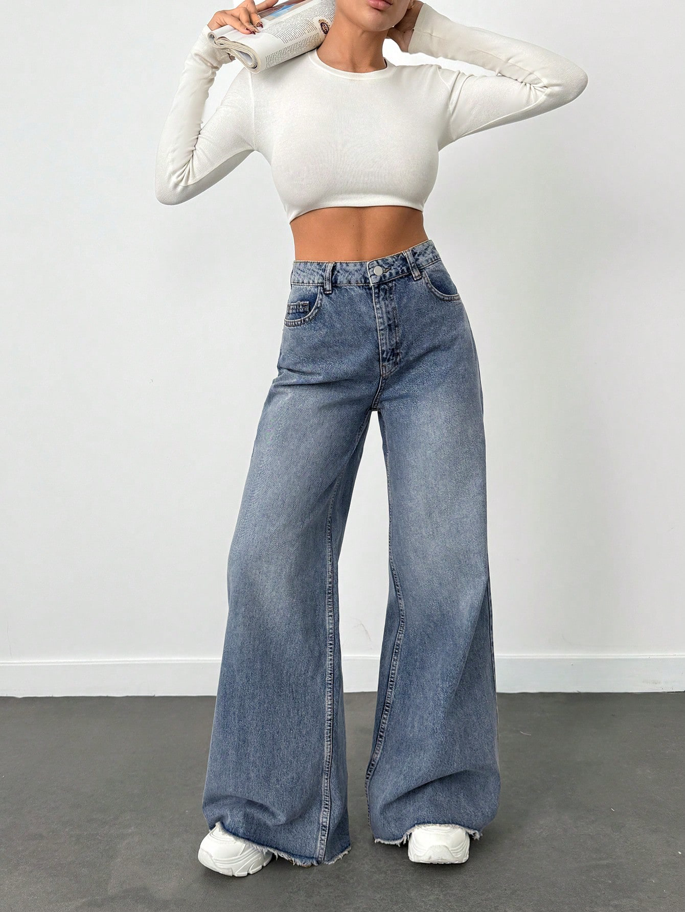 So Extra Wide Leg Jeans