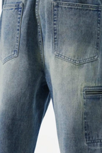 Take It Easy Blue Baggy Jeans