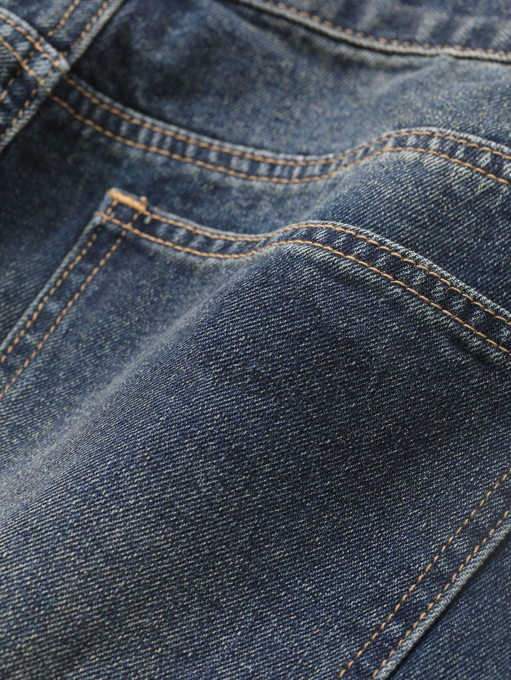 Basic Blue Core Baggy Cargo Jeans