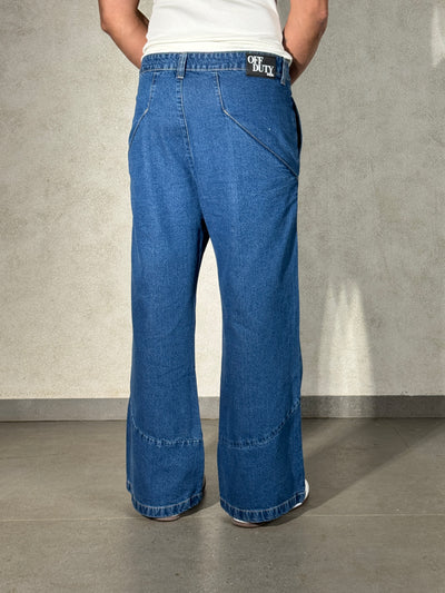 Blue Wild West Wash Jeans