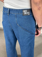 Blue Wild West Wash Jeans