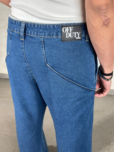 Blue Wild West Wash Jeans