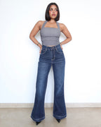 Static Fade Flare Jeans