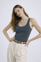 Basic Padded Sleeveless Top