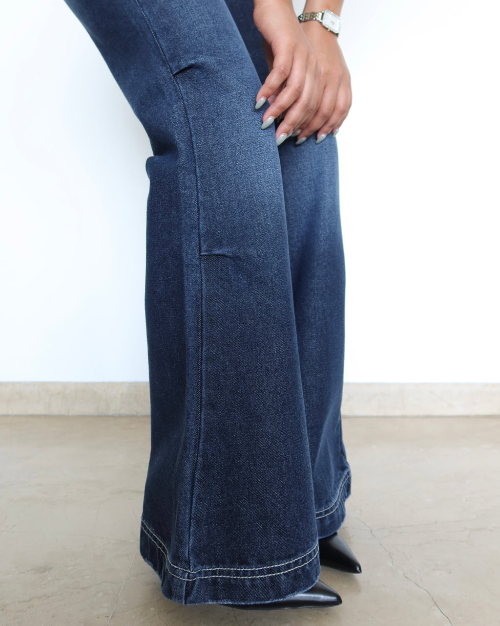 Static Fade Flare Jeans