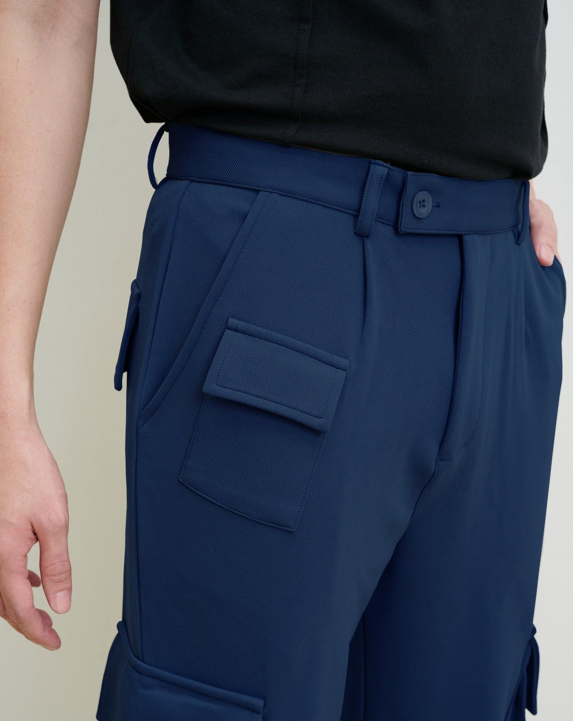 K-Trend Multi Pockets Zippered Cargo Pants