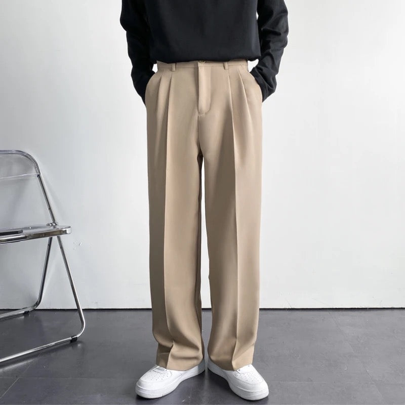 Korean Baggy Loose Fit Pants For Men's