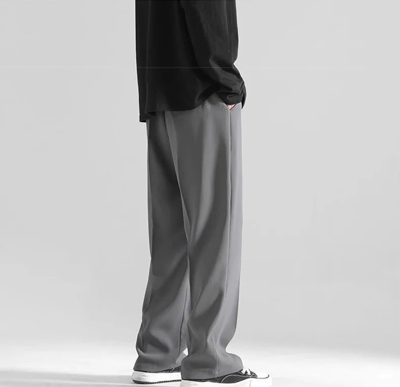 Korean Baggy Loose Fit Pants For Men - Image 19