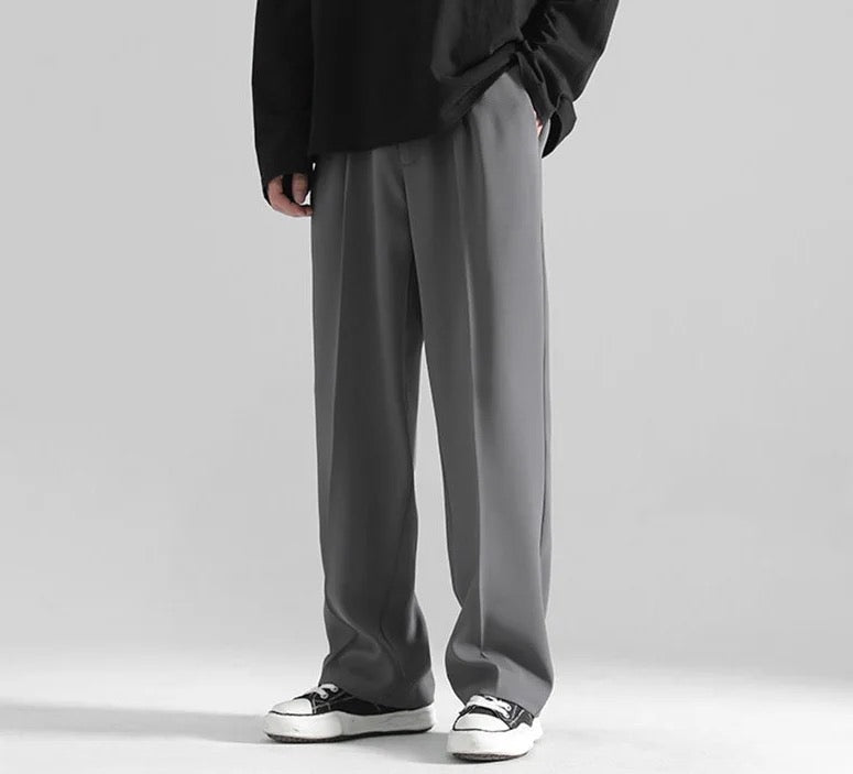 Korean Baggy Loose Fit Pants For Men - Image 15