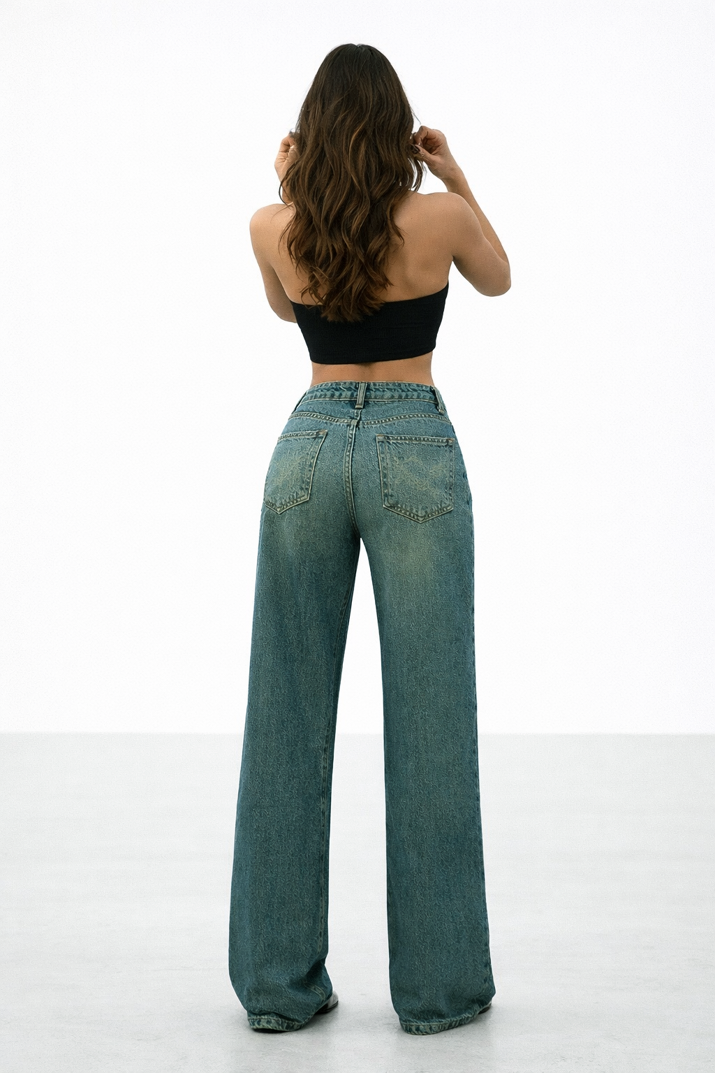 Shade Flow Wide Leg Jeans
