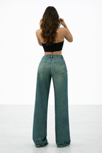 Shade Flow Wide Leg Jeans