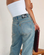 Valley Girl Straight Fit Jeans