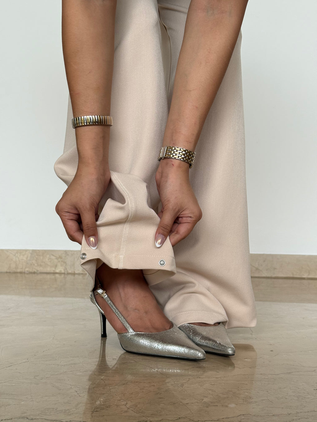 Posh Pattern Wide Highwaist Pants