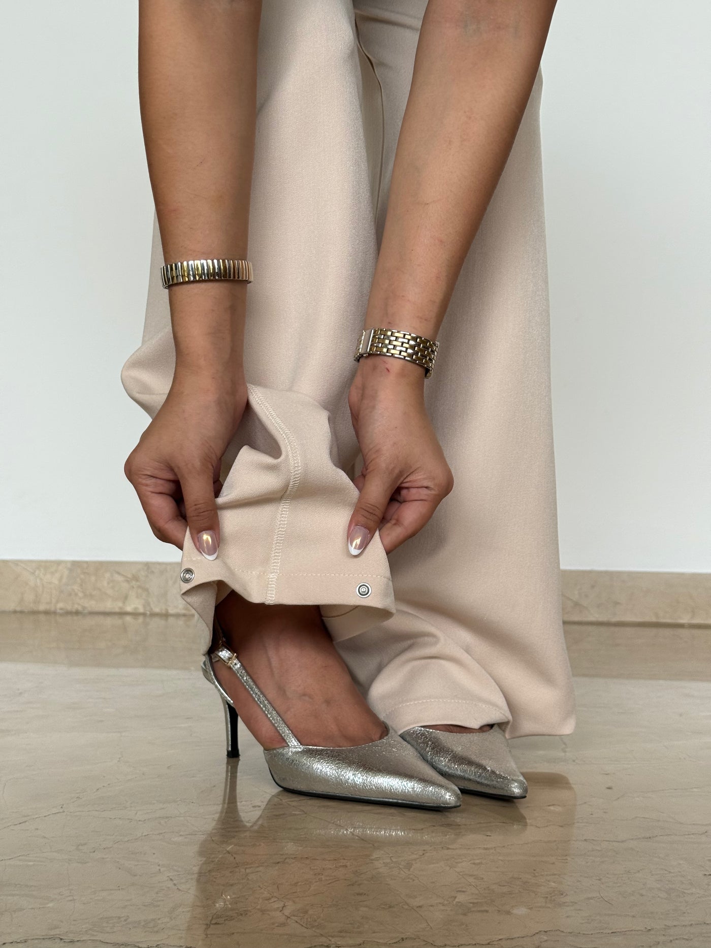 Posh Pattern Wide Highwaist Pants