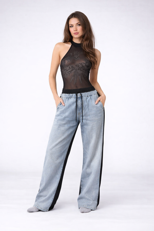 So Loose Boxer Denim Joggers