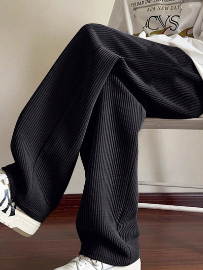 Timeless Rib Drawstring Joggers