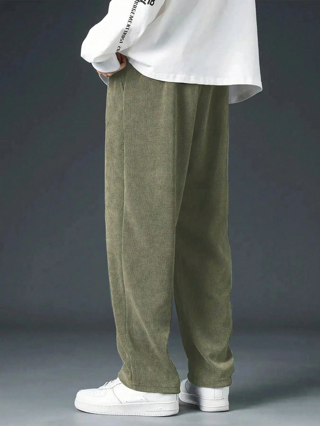 Timeless Rib Drawstring Joggers
