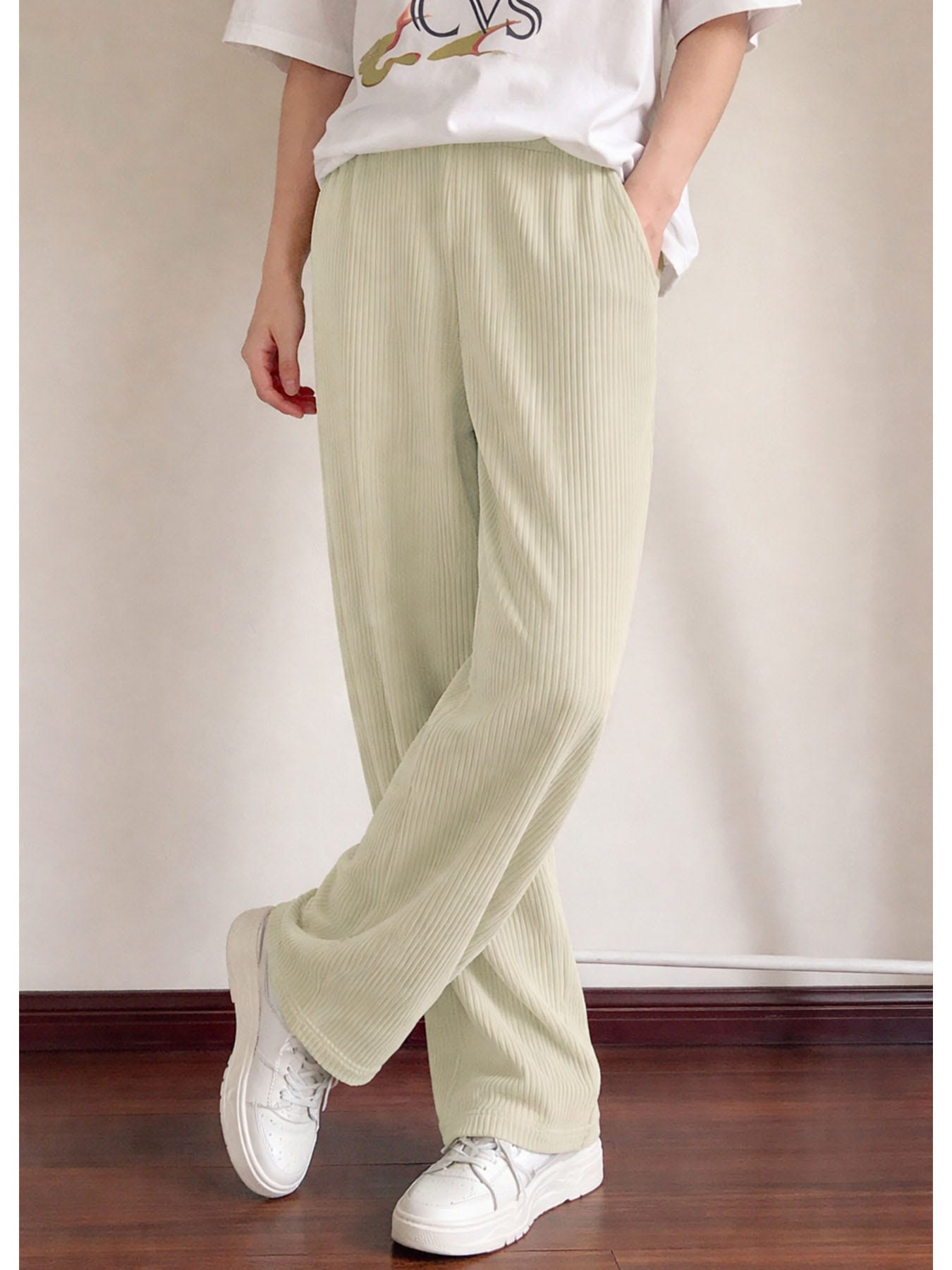 Timeless Rib Drawstring Joggers
