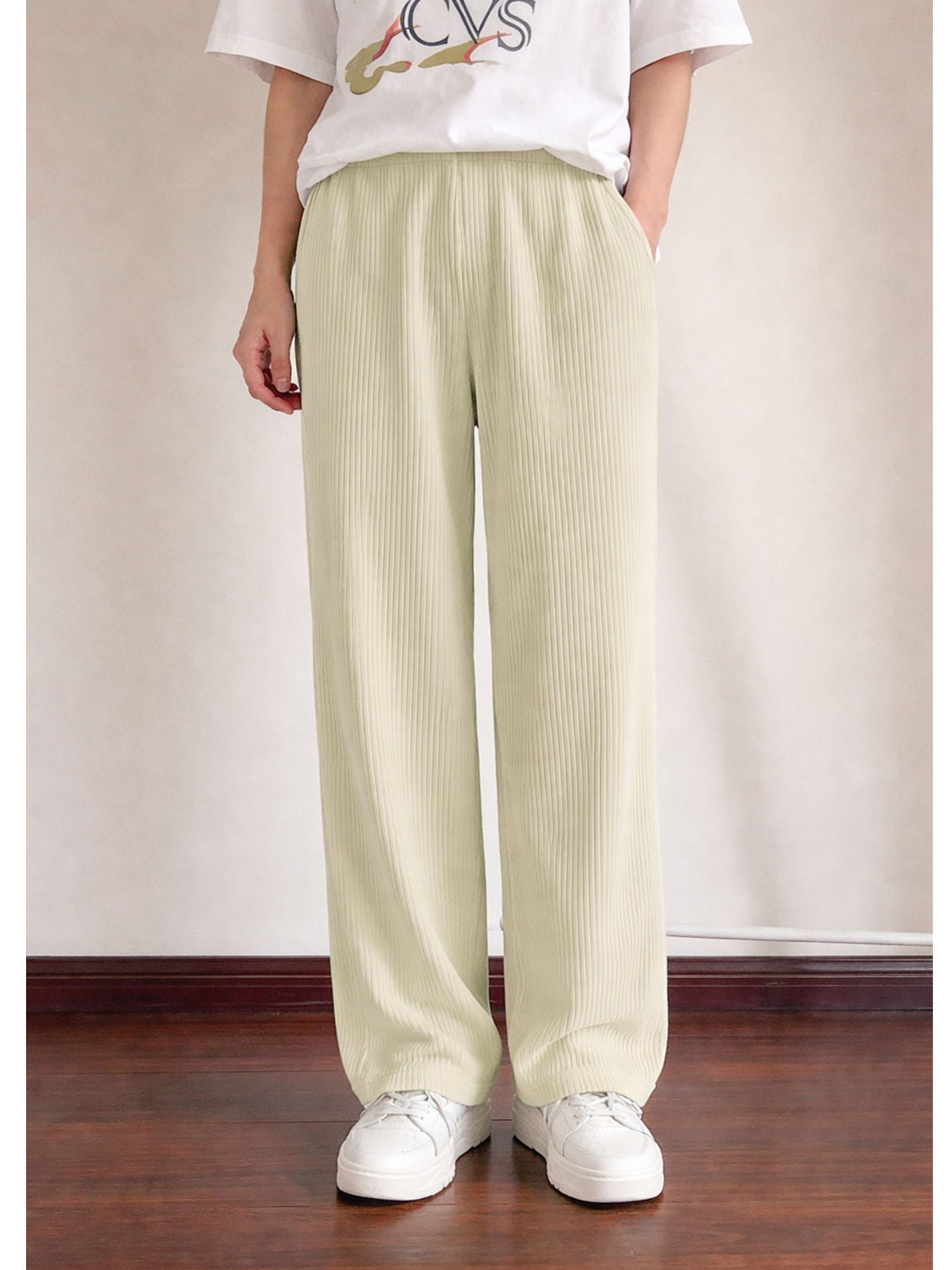 Timeless Rib Drawstring Joggers