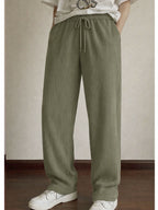 Timeless Rib Drawstring Joggers