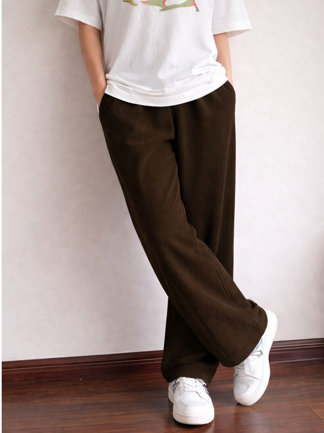 Timeless Rib Drawstring Joggers