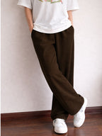 Timeless Rib Drawstring Joggers
