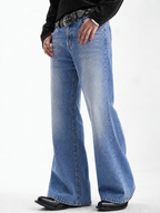 Air Washed Blue Bootcut Jeans