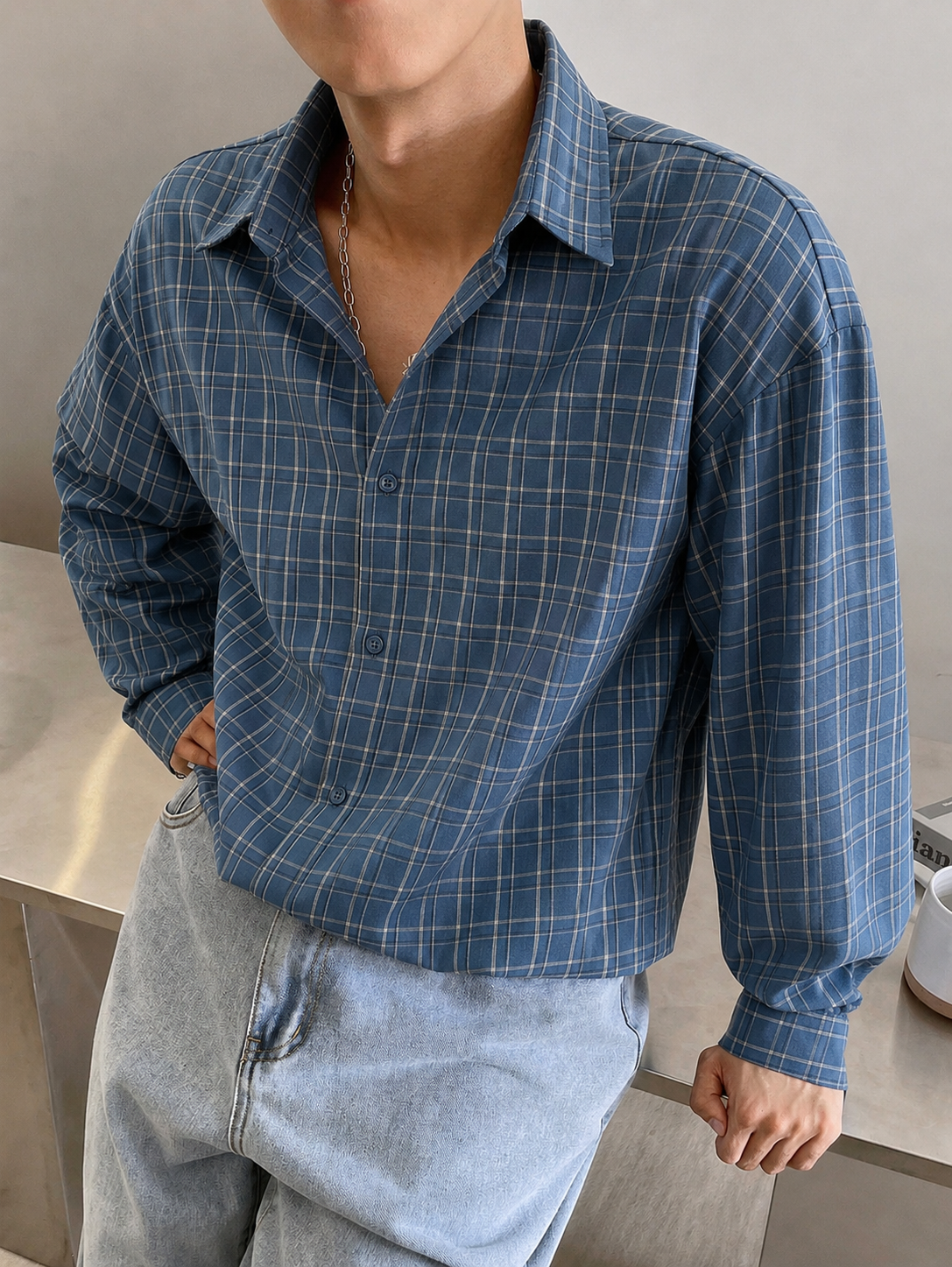 Highland Check Relaxed Fit Shirt