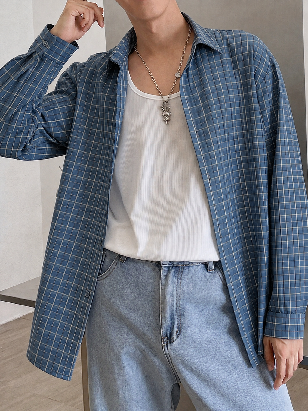 Highland Check Relaxed Fit Shirt