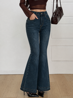 Indigo Curve Stretch Bootcut Jeans