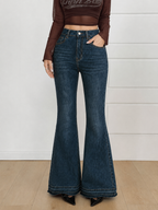 Indigo Curve Stretch Bootcut Jeans