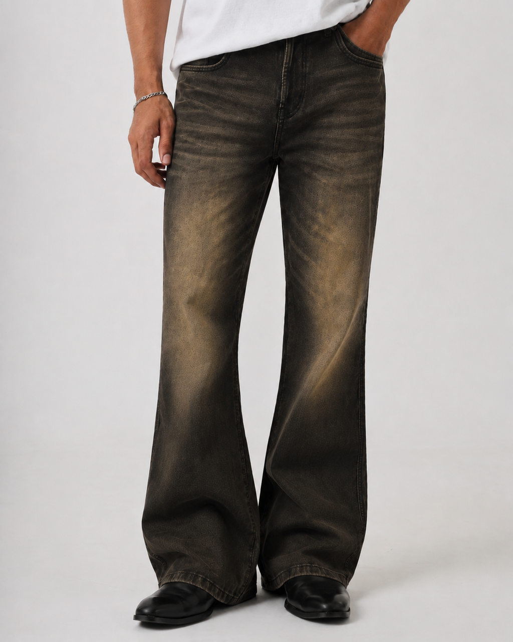 Soil Black Bootcut Jeans