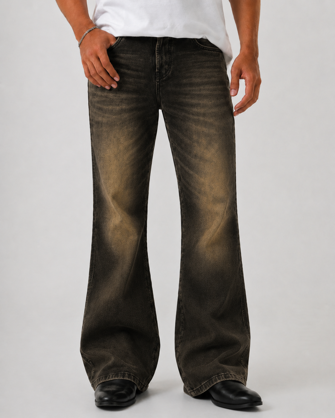 Soil Black Bootcut Jeans