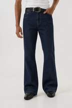 The OG Indigo Raw Blue Bootcut Jeans