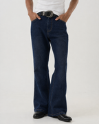 The OG Indigo Raw Blue Bootcut Jeans