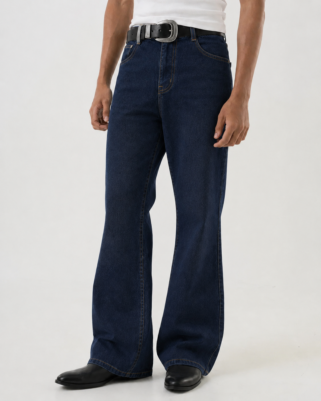 The OG Indigo Raw Blue Bootcut Jeans