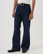 The OG Indigo Raw Blue Bootcut Jeans