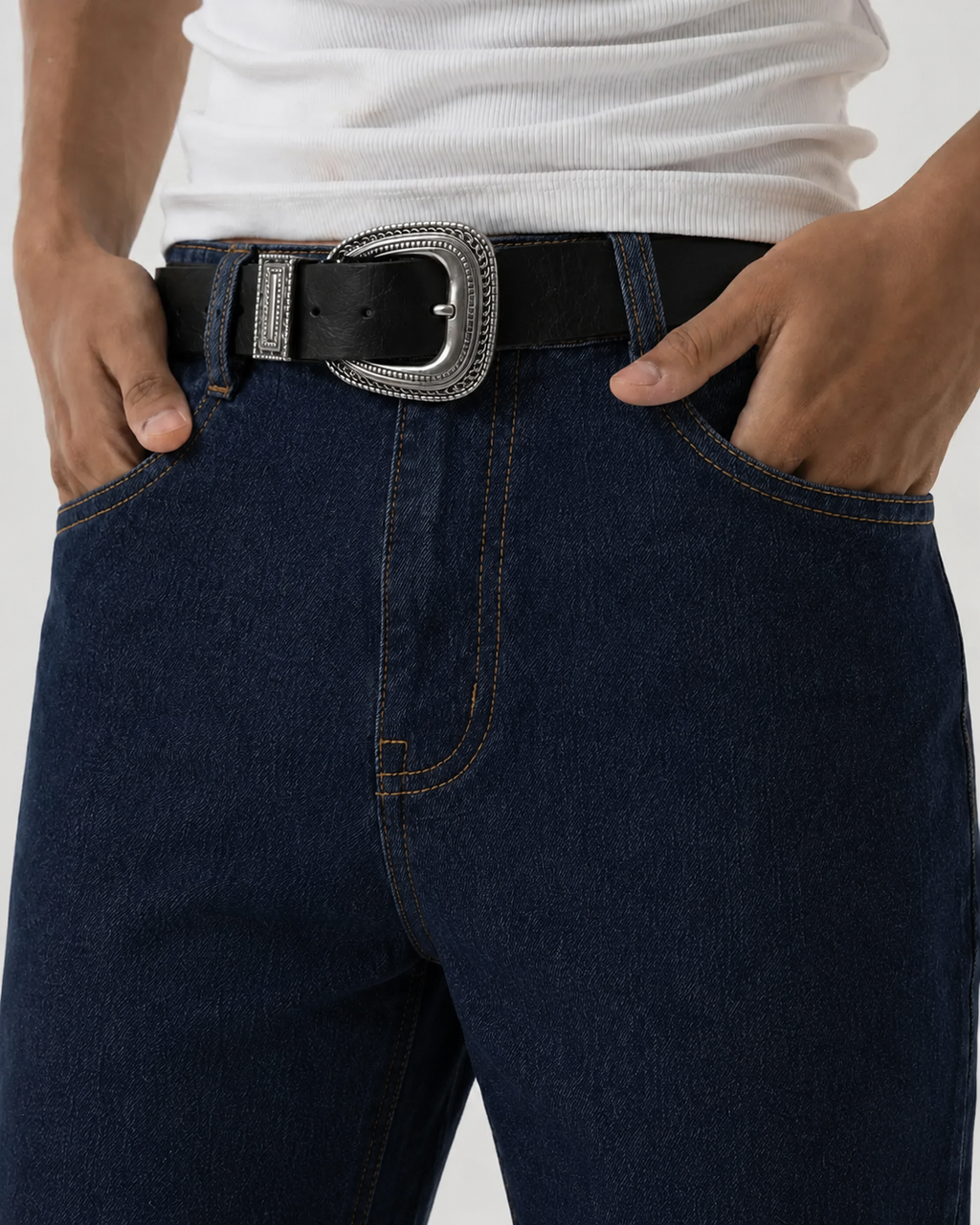 The OG Indigo Raw Blue Bootcut Jeans