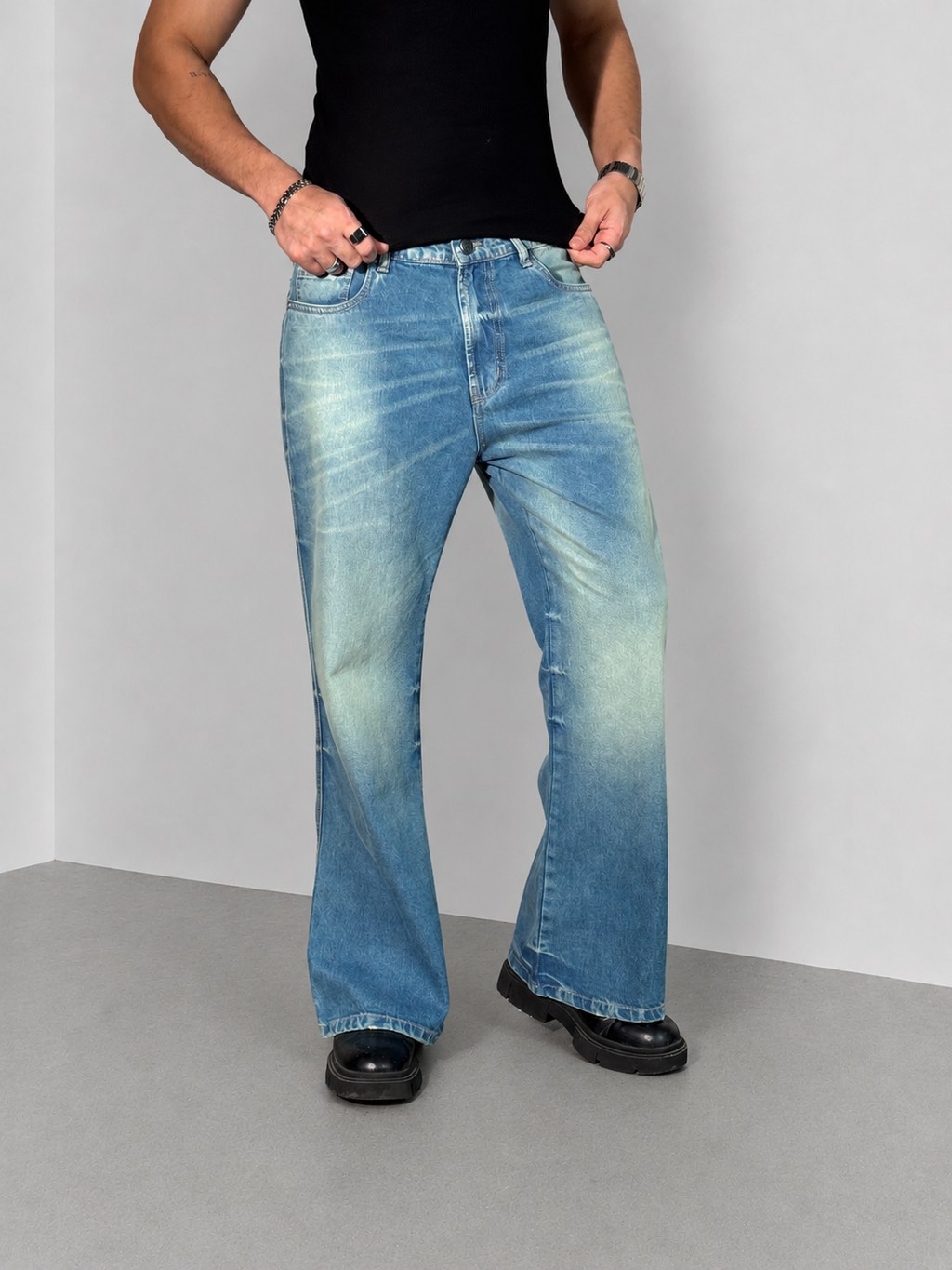 Decade Denim Straight Leg Jeans