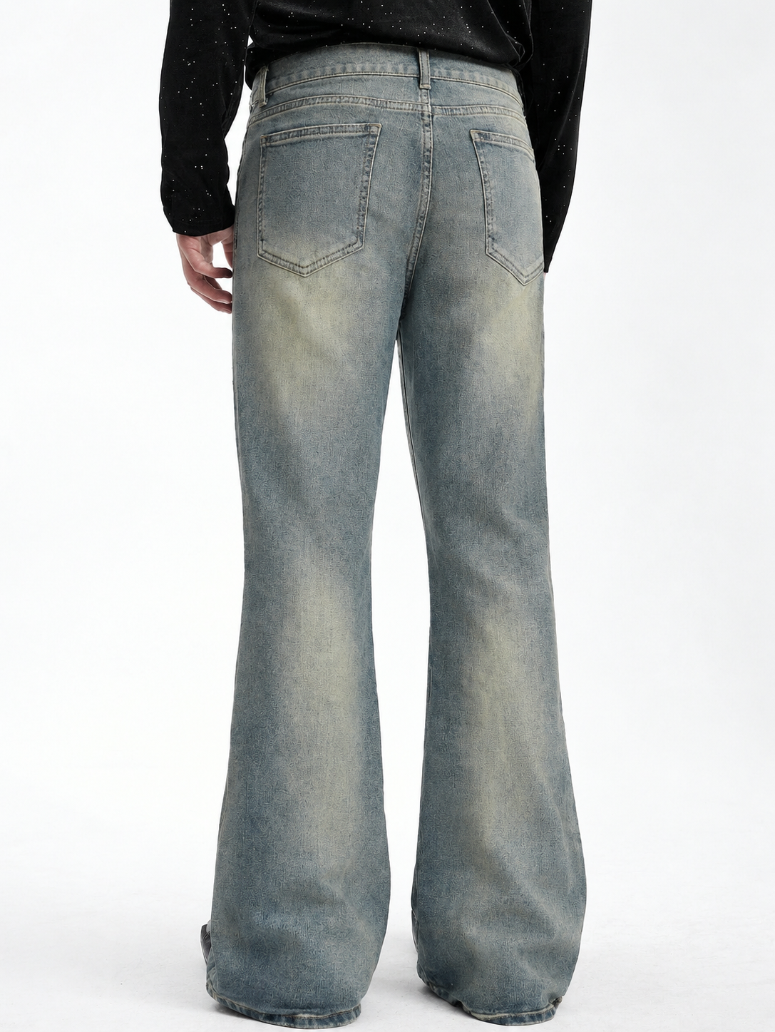 Vintage Fade Wash Bootcut Jeans